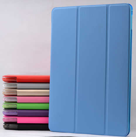 Samsung Galaxy Tab 3 Lite 7.0 T110 Uyumlu Zore Smart Cover Standlı 1-1 Kılıf - 4