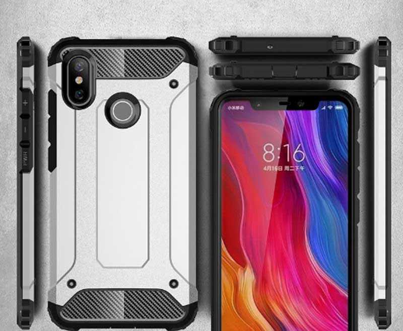 Xiaomi Mi 6X Uyumlu Kılıf Zore Crash Silikon Kapak - 1
