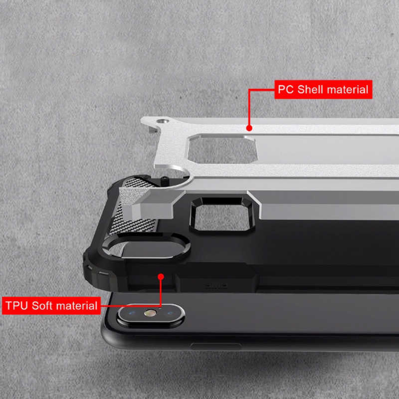 Apple iPhone XS Max Uyumlu Kılıf Zore Crash Silikon Kapak - 4