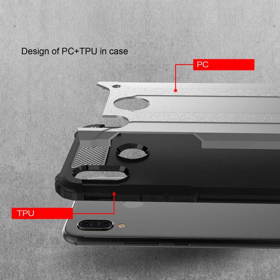 Huawei P20 Lite Uyumlu Kılıf Zore Crash Silikon Kapak - 3