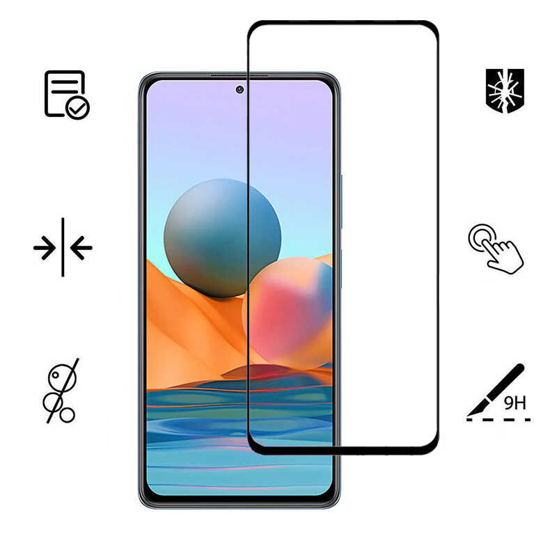 Samsung Galaxy A81 (Note 10 Lite) Uyumlu Davin 5D Cam Ekran Koruyucu