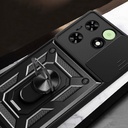 Tecno Spark 20 Uyumlu Kılıf Magnetik Standlı Kamera Korumalı Zore Sürgülü Vega Kapak - 5