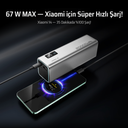 CUKTECH 15 SE Powerbank 20000 mAh | 100 W PD3.1 Süper Hızlı Şarj | 3 Port (2C1A) | TFT Ekranlı Taşınabilir Şarj Cihazı – Laptop, MacBook, iPhone, Samsung, Xiaomi ile Uyumlu