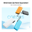 CUKTECH 25 Powerbank 20000 mAh | 55 W PD3.0 Hızlı Şarj | 2 Port (Type-C + USB-A) | Kompakt Taşınabilir Şarj Cihazı – Laptop, MacBook, iPhone, Samsung, Xiaomi ile Uyumlu