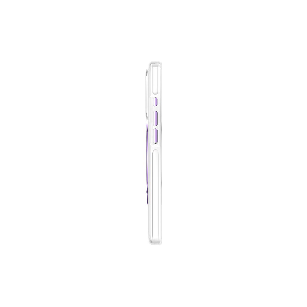Apple iPhone 17 Uyumlu Pro Uyumlu Kılıf M-safe Şarj Özellikli Simli Standlı Pynana Dancing Circle Trendy Serisi Kapak - 1