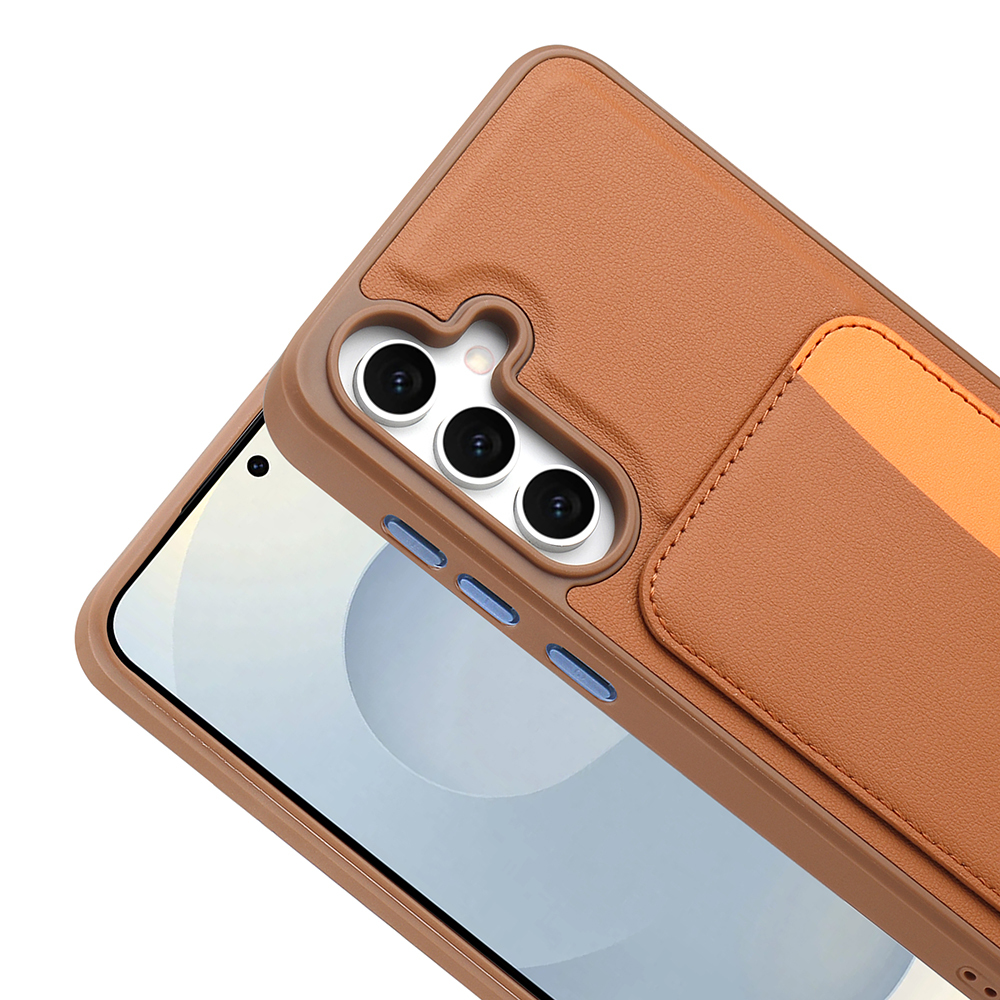 Samsung Samsung Galaxy A3 Uyumlu6 Uyumlu Kılıf Kartlıklı Zore X-Kart Silikon Kapak - 7