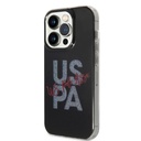 Apple iPhone 14 Uyumlu Pro Uyumlu Max Uyumlu Kılıf U.S. POLO ASSN. Simli Parlak Alfabe Tasarım Kapak - 6