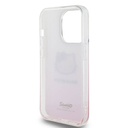 Apple iPhone 15 Uyumlu Pro Uyumlu Max Uyumlu Kılıf Hello Kitty Orjinal Lisanslı Yazı ve İkonik Logolu Elektroplating Kaplama Gradyan Kapak - 13