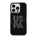 Apple iPhone 15 Uyumlu Pro Uyumlu Kılıf U.S. Polo Assn. Orjinal Lisanslı Simli Parlak Alfabe Tasarım Kapak - 2
