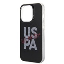Apple iPhone 15 Uyumlu Pro Uyumlu Max Uyumlu Kılıf U.S. Polo Assn. Orjinal Lisanslı Simli Parlak Alfabe Tasarım Kapak - 4