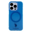 Apple iPhone 15 Uyumlu Pro Uyumlu Kılıf U.S. Polo Assn. Orjinal Lisanslı M-safe Şarj Özellikli Transparan Tasarım Kapak - 2