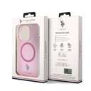 Apple iPhone 15 Uyumlu Pro Uyumlu Max Uyumlu Kılıf U.S. Polo Assn. Orjinal Lisanslı M-safe Şarj Özellikli Transparan Tasarım Kapak - 21