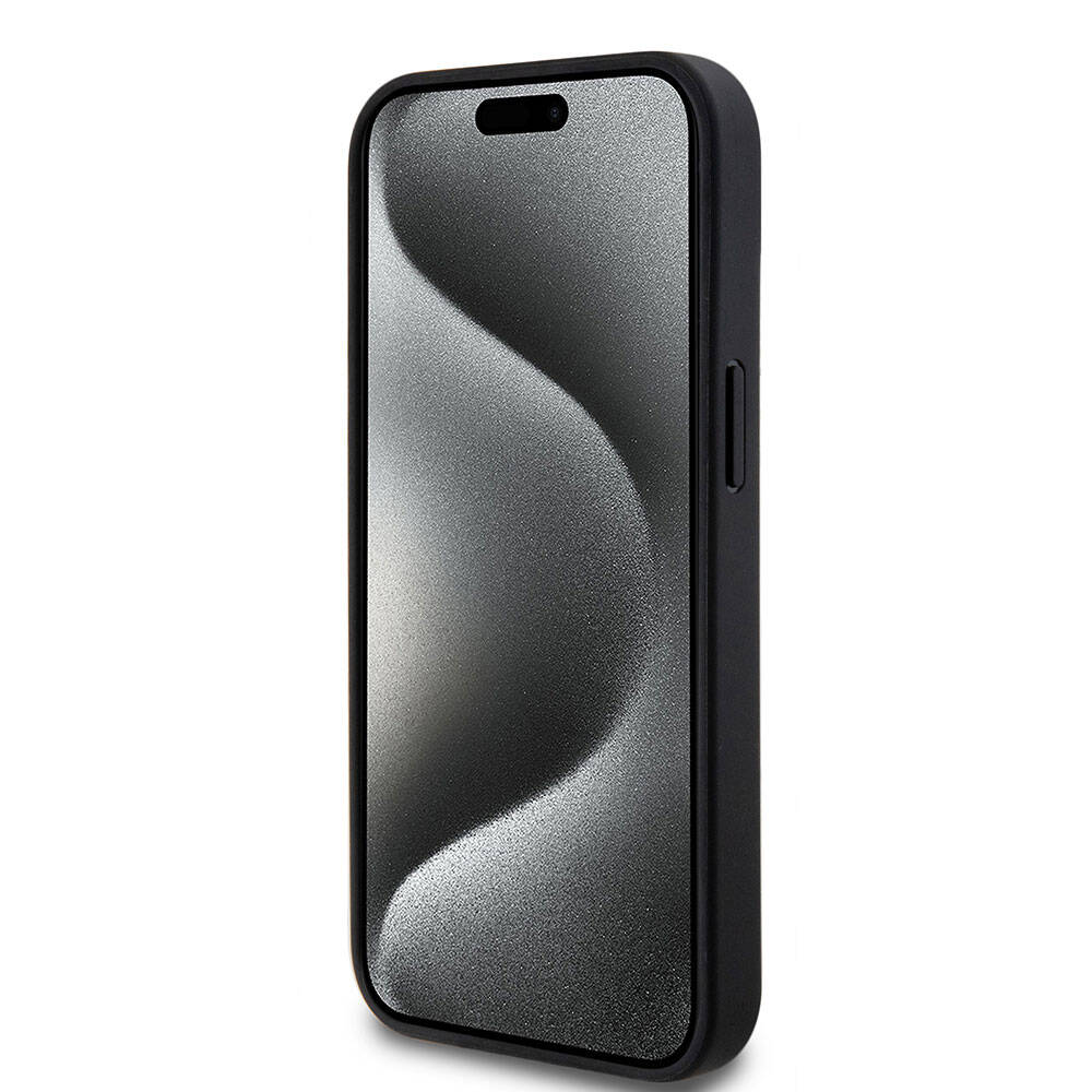 Apple iPhone 15 Uyumlu Kılıf U.S. Polo Assn. Orjinal Lisanslı Baskı Logolu PU Kartlıklı Kapak - 19