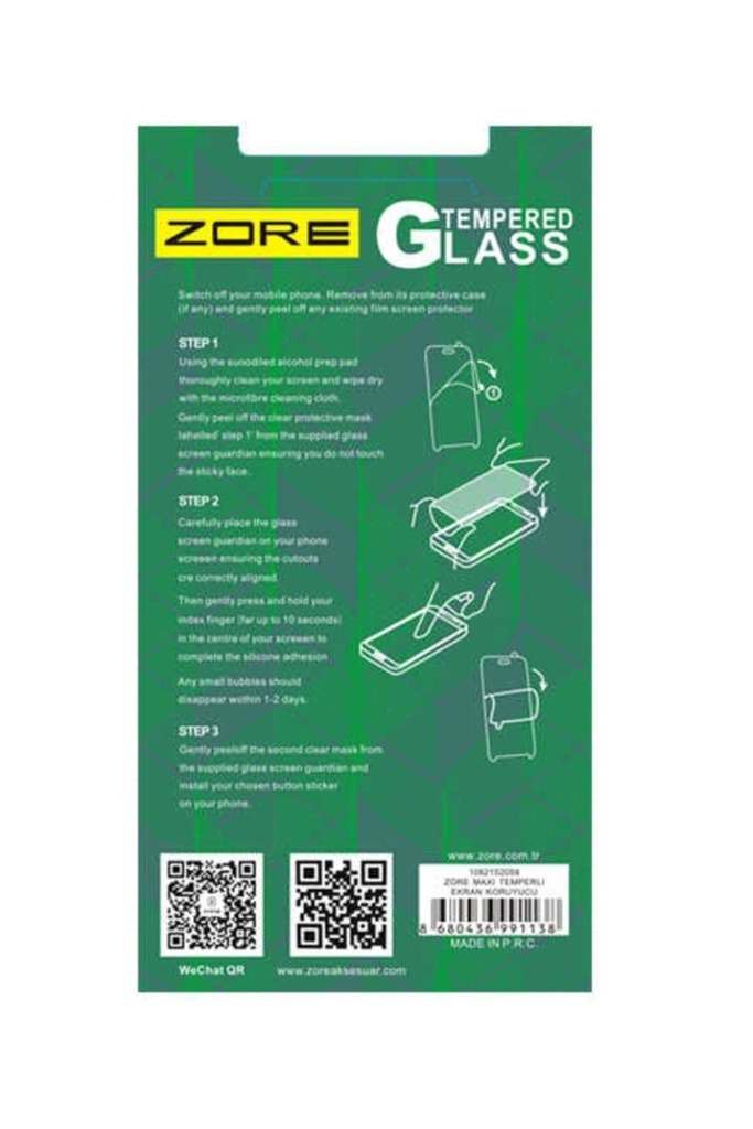 Vestel Venüs V3 5020 Uyumlu Zore Maxi Glass Temperli Cam Koruyucu
