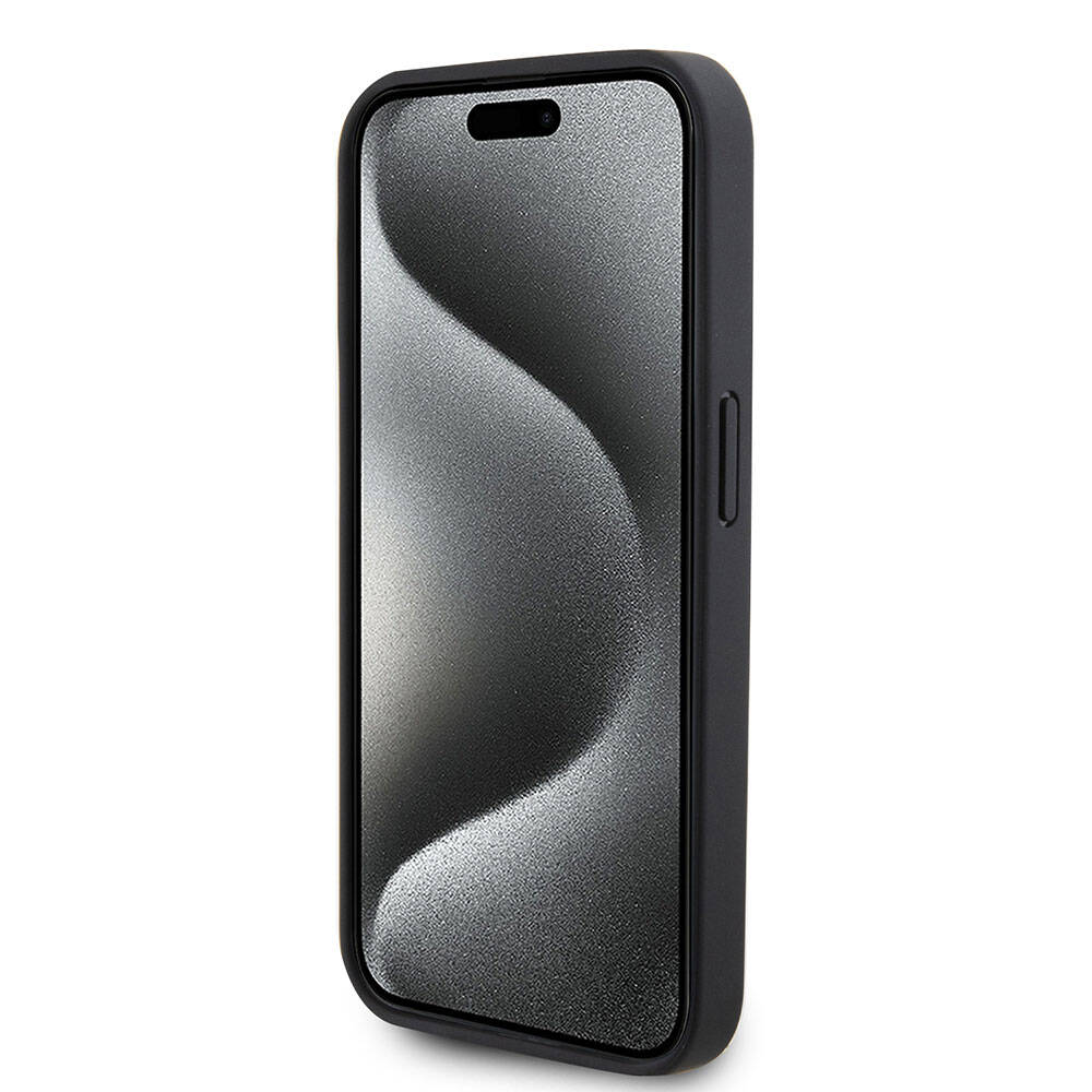 Apple iPhone 15 Uyumlu Pro Uyumlu Kılıf U.S. Polo Assn. Orjinal Lisanslı Baskı Logolu PU Kartlıklı Kapak - 18