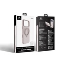 Apple iPhone 17 Uyumlu Pro Uyumlu Max Uyumlu Kılıf M-safe Şarj Özellikli Metal Standlı Sıvı Silikon Lenyes CK223 Kapak - 8