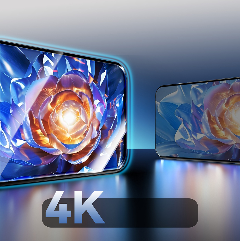Apple iPhone 16 Uyumlu Pro Uyumlu Max Uyumlu Mohseven Pure Safir Coating HD 3D Glue Temperli Cam Ekran Koruyucu - 8