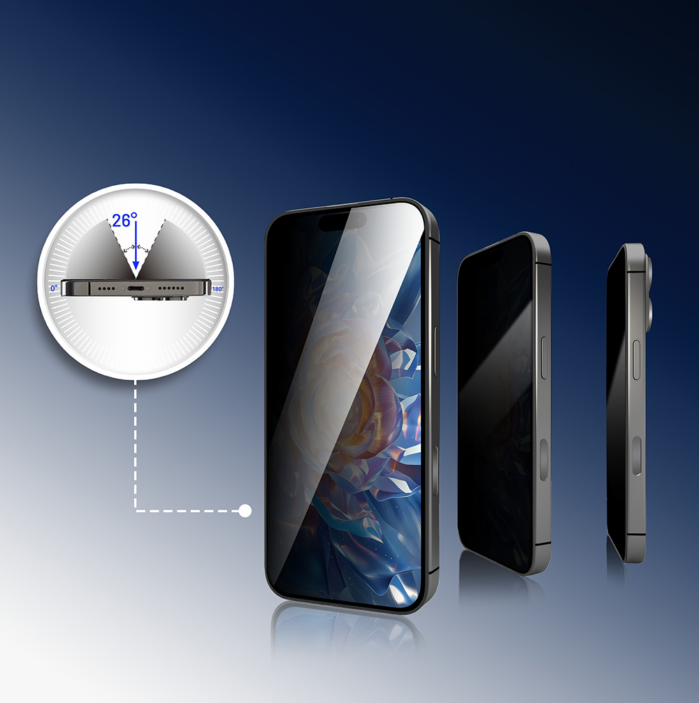 Apple iPhone 16 Uyumlu Pro Uyumlu Max Uyumlu Mohseven Pure Safir Coating HD 3D Glue Temperli Cam Ekran Koruyucu - 9