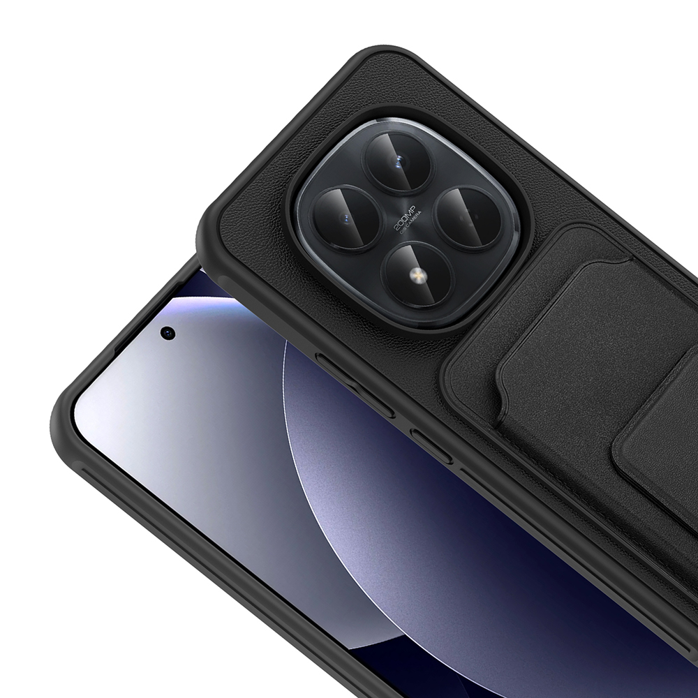 Xiaomi Redmi Note 15 Uyumlu Pro Uyumlu 4G Uyumlu Kılıf Kartlıklı TPU Zore Bikart Kapak - 1