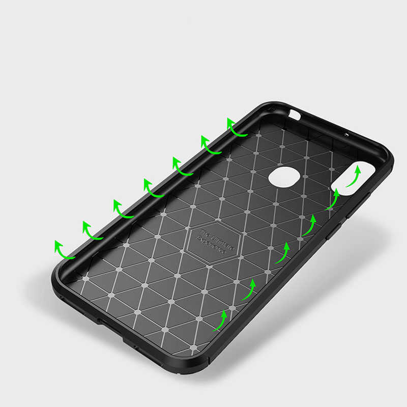 Huawei Honor 8A Uyumlu Kılıf Zore Negro Silikon Kapak - 1