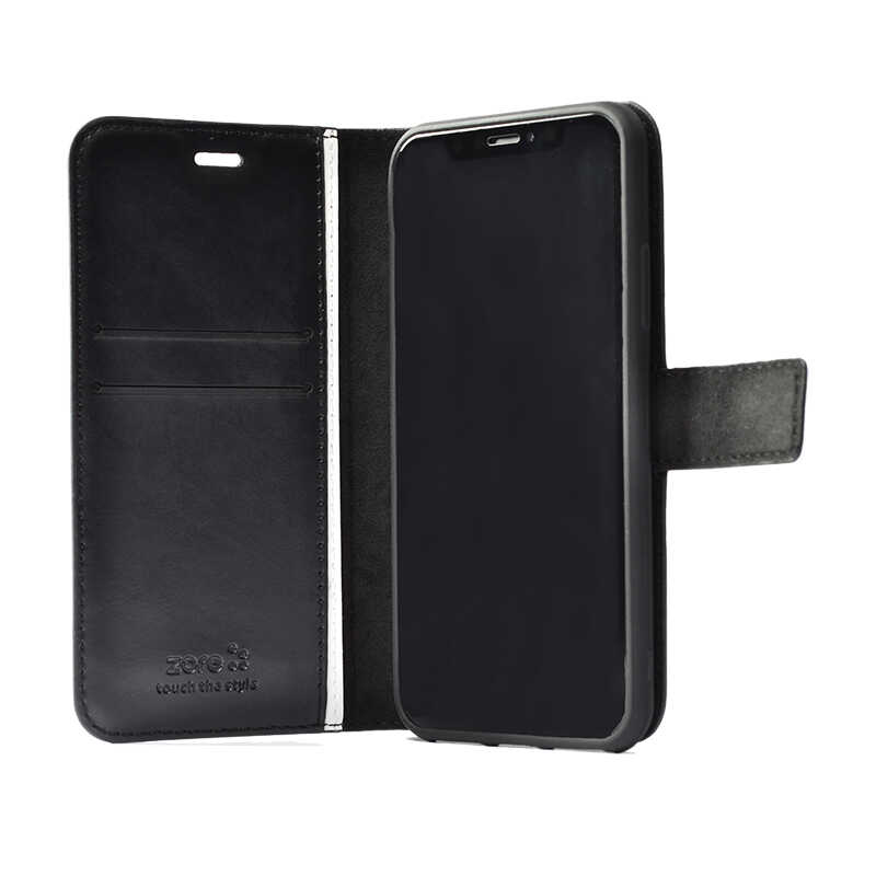 Tecno Camon 40 Pro Uyumlu Kılıf Zore Kar Deluxe Kapaklı Kılıf - 1