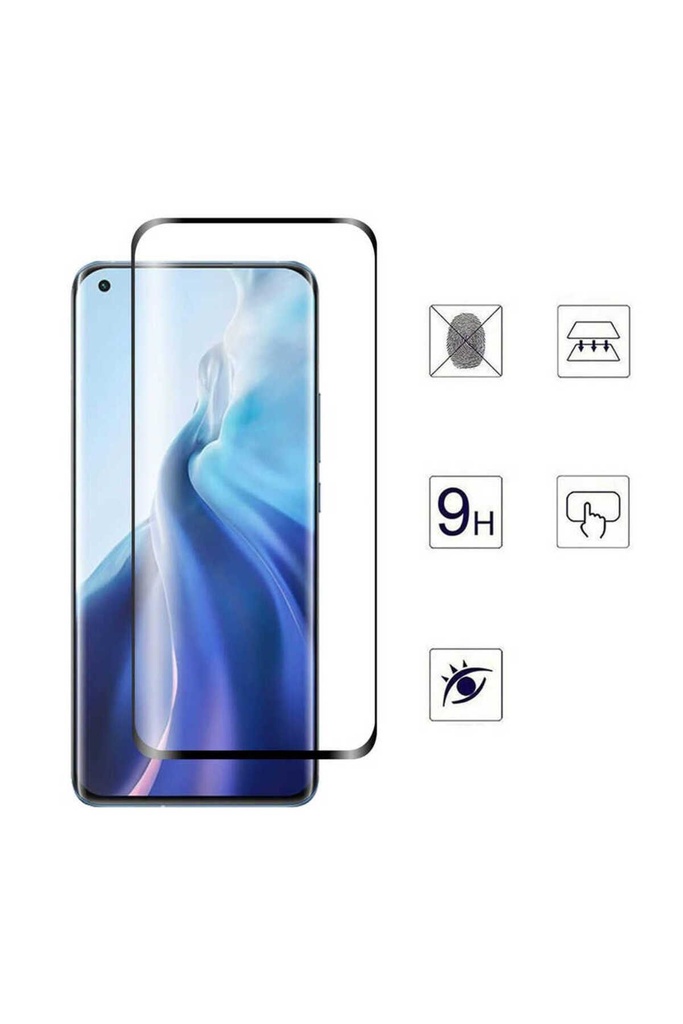 Xiaomi Mi 11 Lite Uyumlu Davin 5D Cam Ekran Koruyucu
