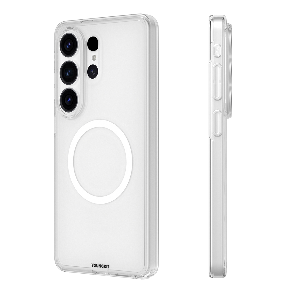 Samsung Galaxy S26 Ultra Uyumlu Kılıf M-safe Şarj Özellikli Youngkit Clear Serisi Kapak - 3