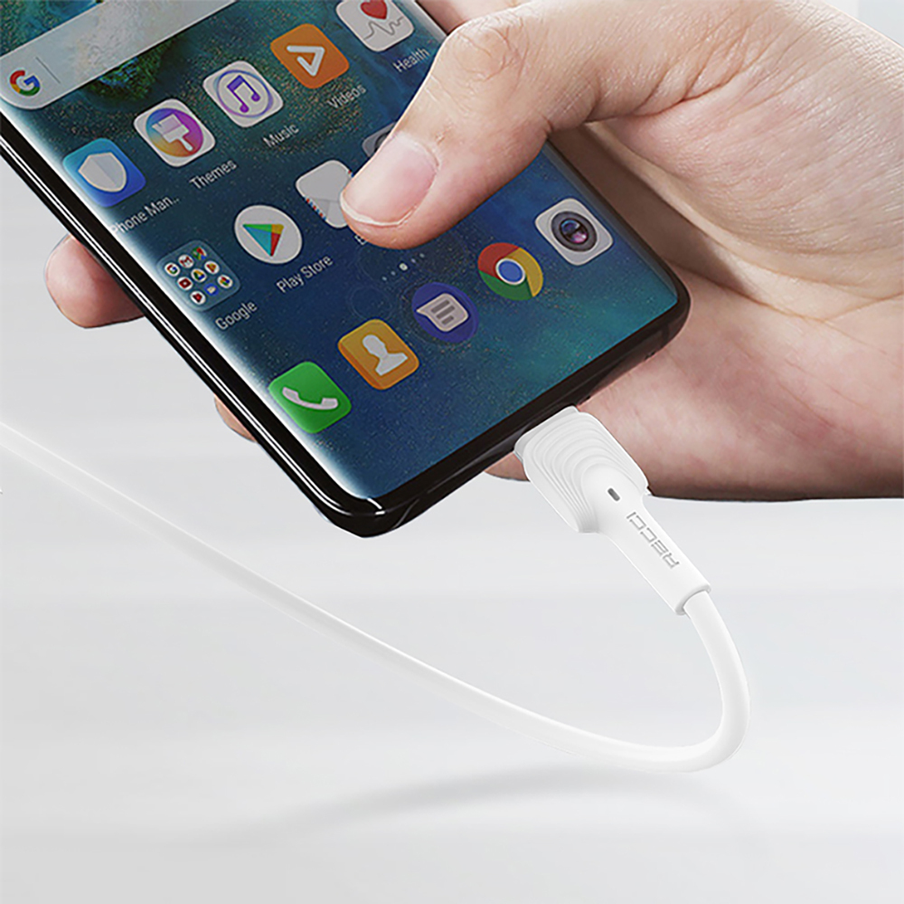 Recci RTC-N26L USB-A to Lightning Hızlı Şarj Özellikli Data ve Şarj Kablosu 1M - 2
