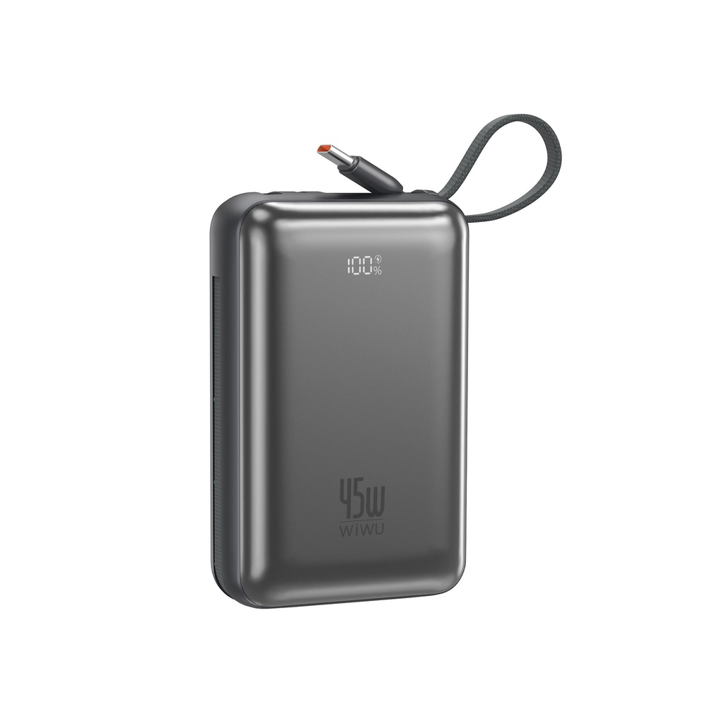 Wiwu AS-182 Galaxy Pro Max Serisi Type-C Lightning Çıkışlı Taşınabilir Powerbank PD 45W 20000mAh - 3