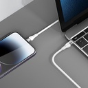 Recci RS11CL Type-C to Lightning PD Hızlı Şarj Özellikli Data ve Şarj Kablosu 20W 1M - 6
