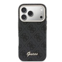 Apple iPhone 17 Pro Uyumlu Kılıf Guess Orjinal Lisanslı M-safe Şarj Özellikli Script Yazı Logolu 4G Desenli Kapak - 2