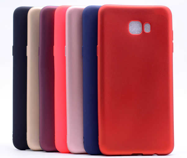 Samsung Galaxy C5 Pro Uyumlu Kılıf Zore Premier Silikon Kapak - 1