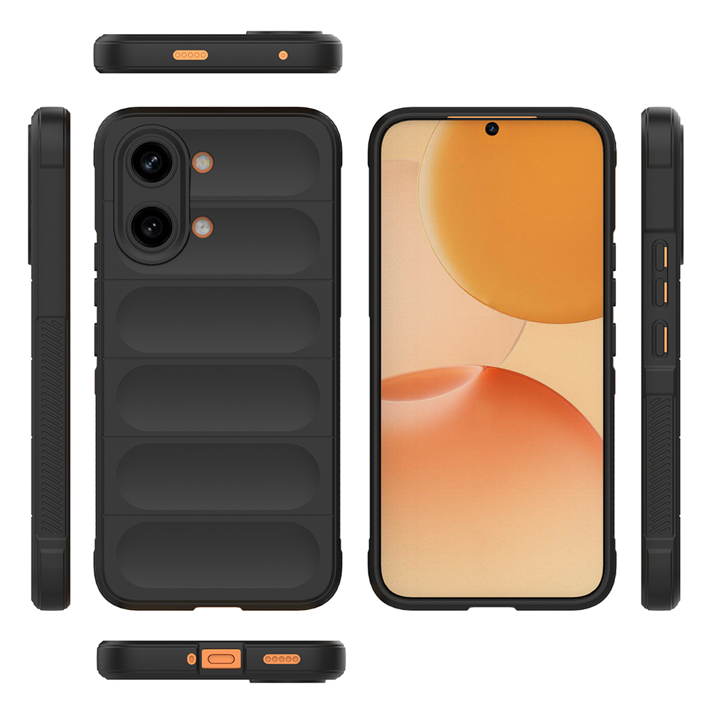 Xiaomi Poco X8 Pro Max Kılıf Esnek TPU Oyuklu Arka Yüzey Tasarımlı Zore Etnik Silikon Kapak - 9