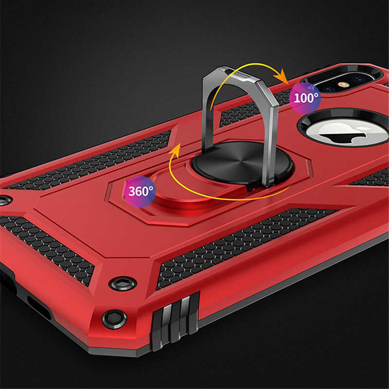 Apple iPhone X Uyumlu Kılıf Zore Vega Kapak - 4