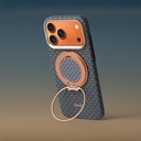 Apple iPhone 17 Pro Uyumlu Kılıf Raptic 2in1 Bundle Kit Aramid Skin Destiny Serisi Stand ve Kapak - 3