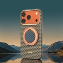 Apple iPhone 17 Pro Uyumlu Kılıf Raptic 2in1 Bundle Kit Aramid Skin Destiny Serisi Stand ve Kapak - 4