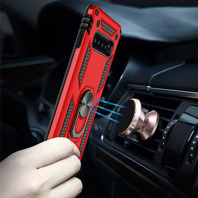 Samsung Galaxy S10 Plus Uyumlu Kılıf Zore Vega Kapak - 3