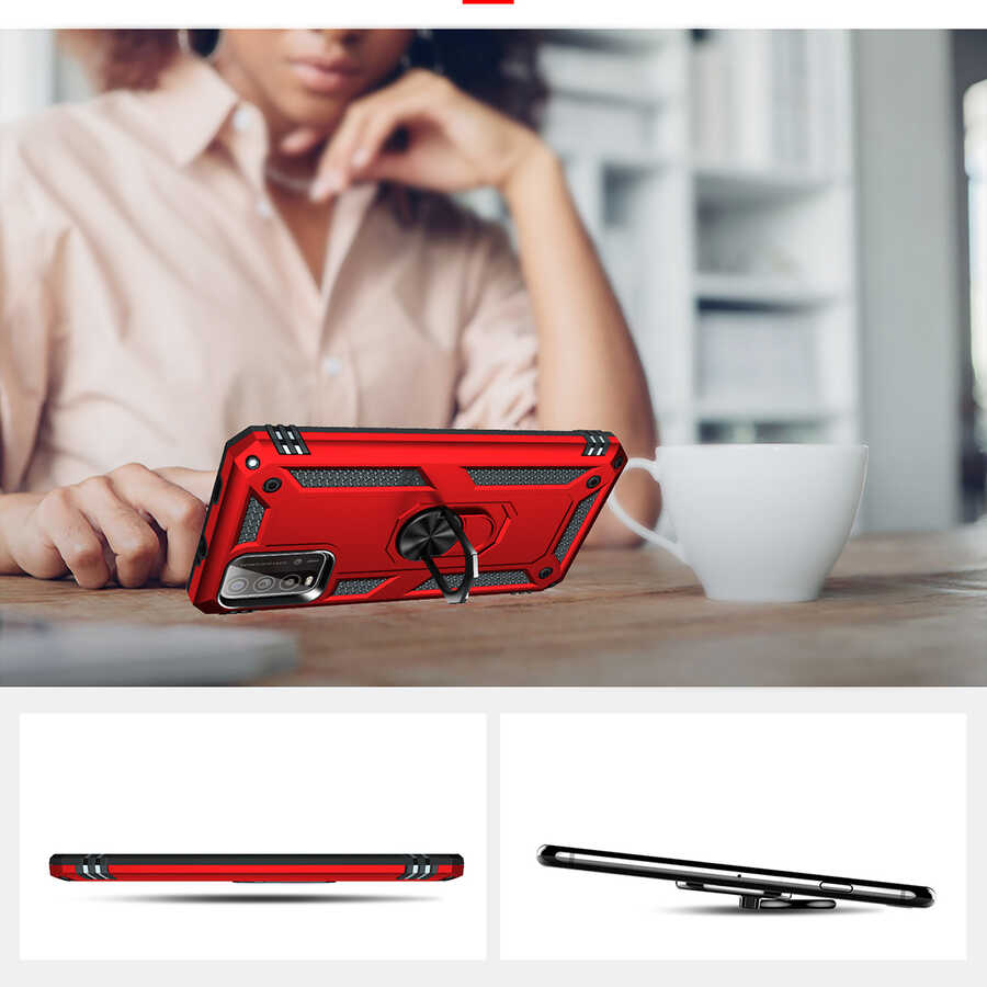 Xiaomi Poco M3 Uyumlu Kılıf Zore Vega Kapak - 3