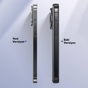 Apple iPhone 15 Pro Uyumlu Kılıf Toz Önleyici Zore Helo Kapak - 11
