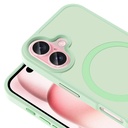 Apple iPhone 16 Uyumlu Kılıf Magsafe Şarj Özellikli Mat Arka Yüzey Zore Sio Kapak - 14