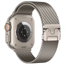 Apple Watch Ultra 49mm Uyumlu Zore KRD-121 Metal Hasır Kordon - 10
