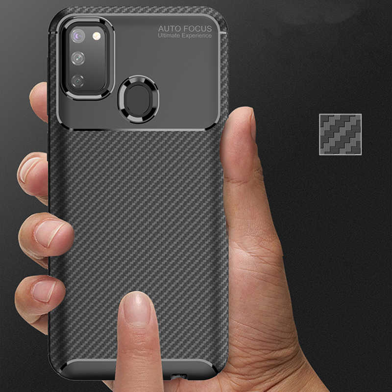 Samsung Galaxy M30S Uyumlu Kılıf Zore Negro Silikon Kapak - 5
