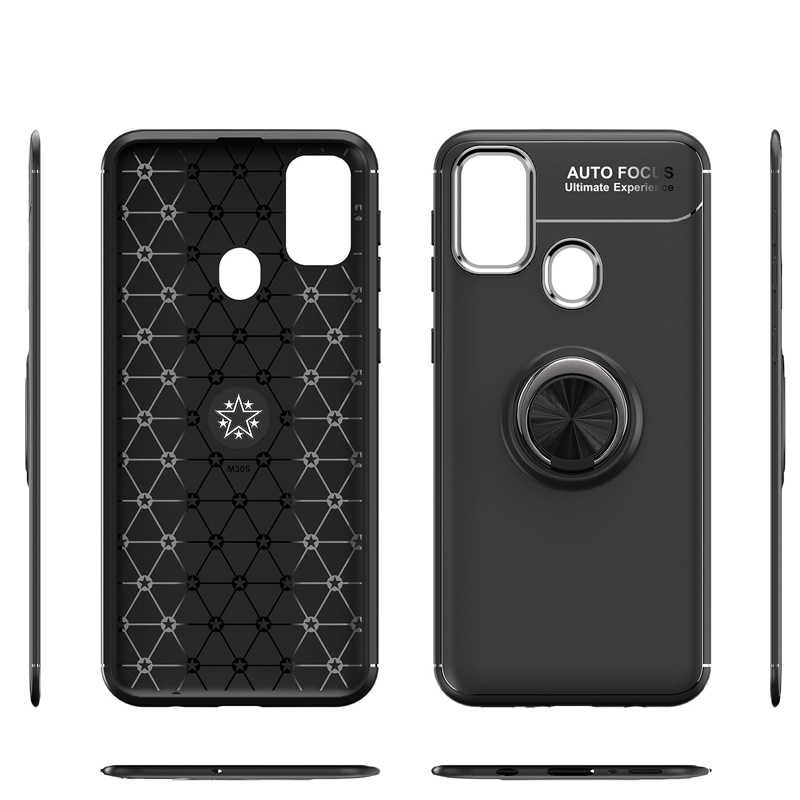Samsung Galaxy M30S Uyumlu Kılıf Zore Ravel Silikon Kapak - 13