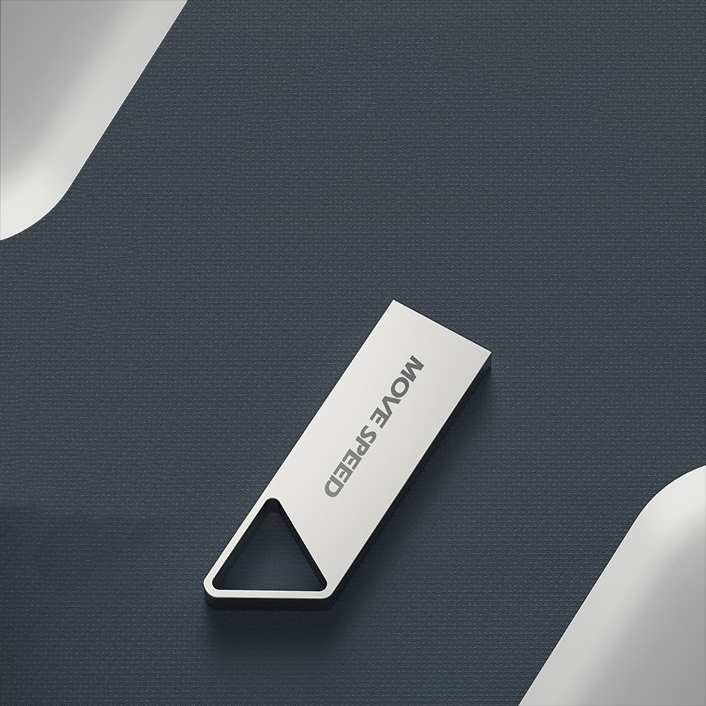 Movespeed TSJ64G Yüksek Hızlı Metal Flash Bellek USB 3.1 64GB - 6
