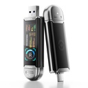 Movespeed MSSU10 LCD Ekranlı 4K ProRes Dual USB-A+Type-C Bağlantılı PSSD Flash Disk 1TB 10Gbps - 5