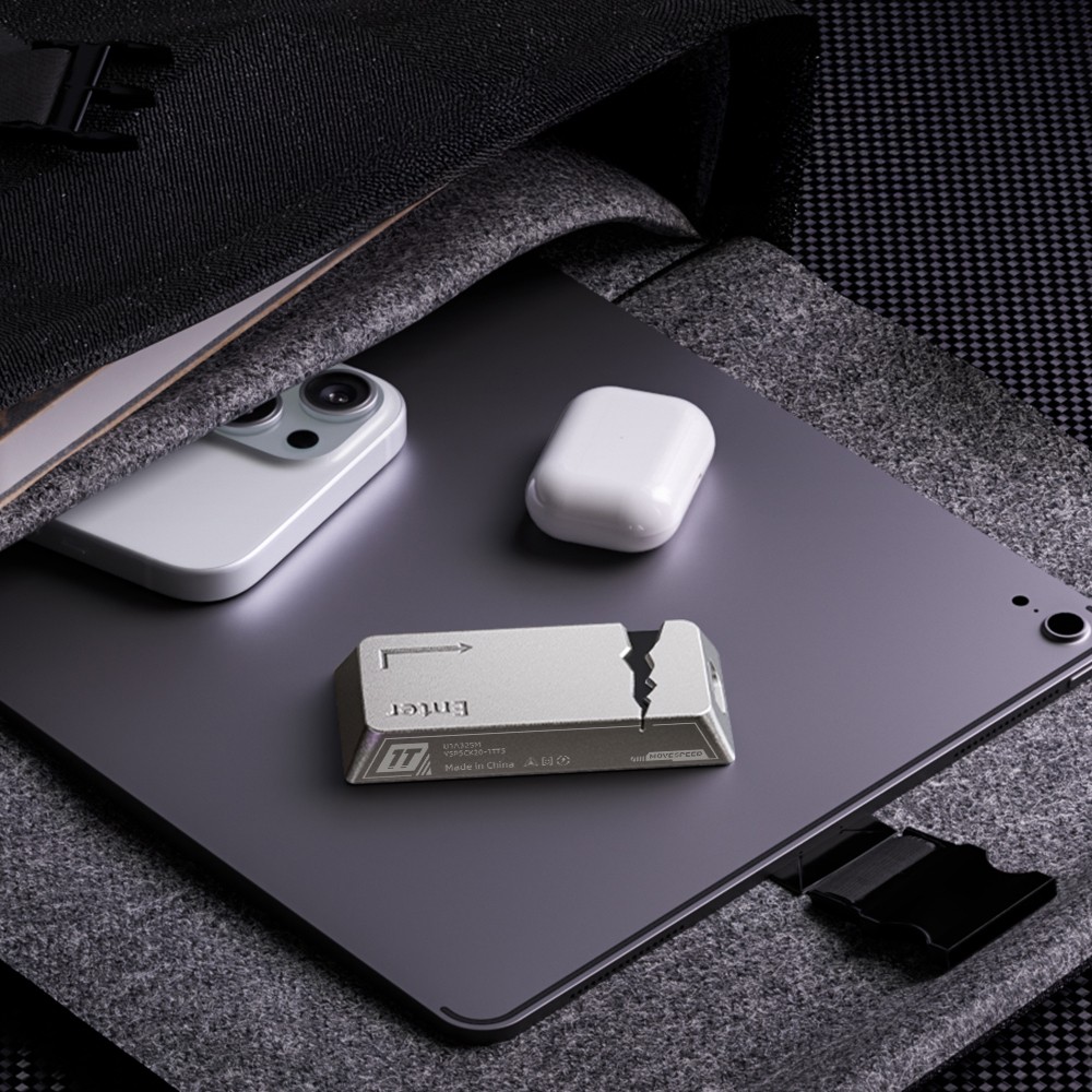 Movespeed YSPSCK20 PSSD Manyetik iPhone SSD M-safe Bağlantılı 4K ProRes Destekli Taşınabilir Harici Disk 2TB 2000MB/s - 4