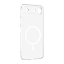 Tecno Spark 50 5G Uyumlu Kamera Korumalı M-Safe Şarj Özellikli Şeffaf Zore London Sert PC Kapak - 1