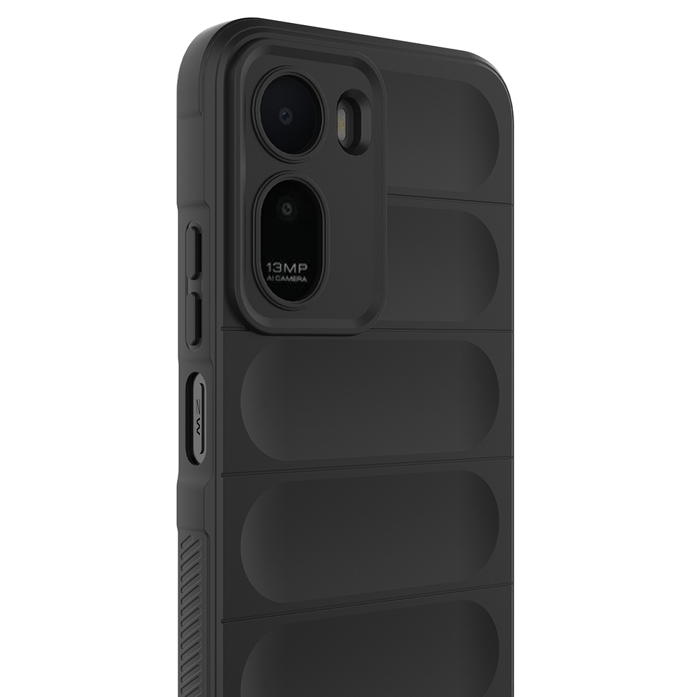 Xiaomi Redmi A7 Pro Uyumlu Kılıf Esnek TPU Oyuklu Arka Yüzey Tasarımlı Zore Etnik Silikon Kapak - 1