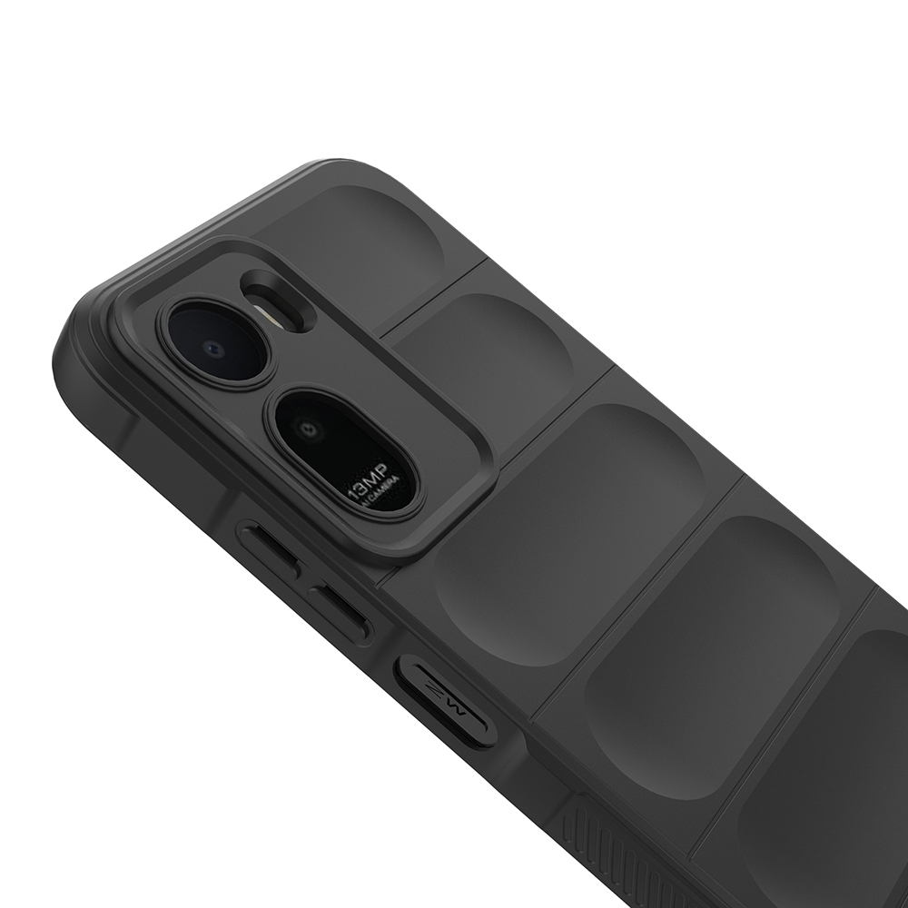 Xiaomi Redmi A7 Pro Uyumlu Kılıf Esnek TPU Oyuklu Arka Yüzey Tasarımlı Zore Etnik Silikon Kapak - 2