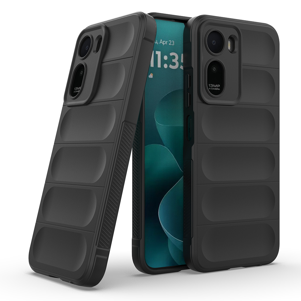 Xiaomi Redmi A7 Pro Uyumlu Kılıf Esnek TPU Oyuklu Arka Yüzey Tasarımlı Zore Etnik Silikon Kapak - 3